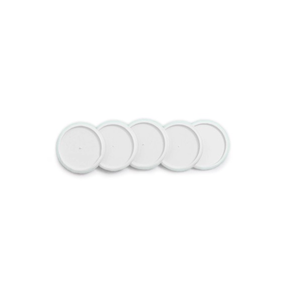 Discos + Elástico Branco M - Caderno Inteligente